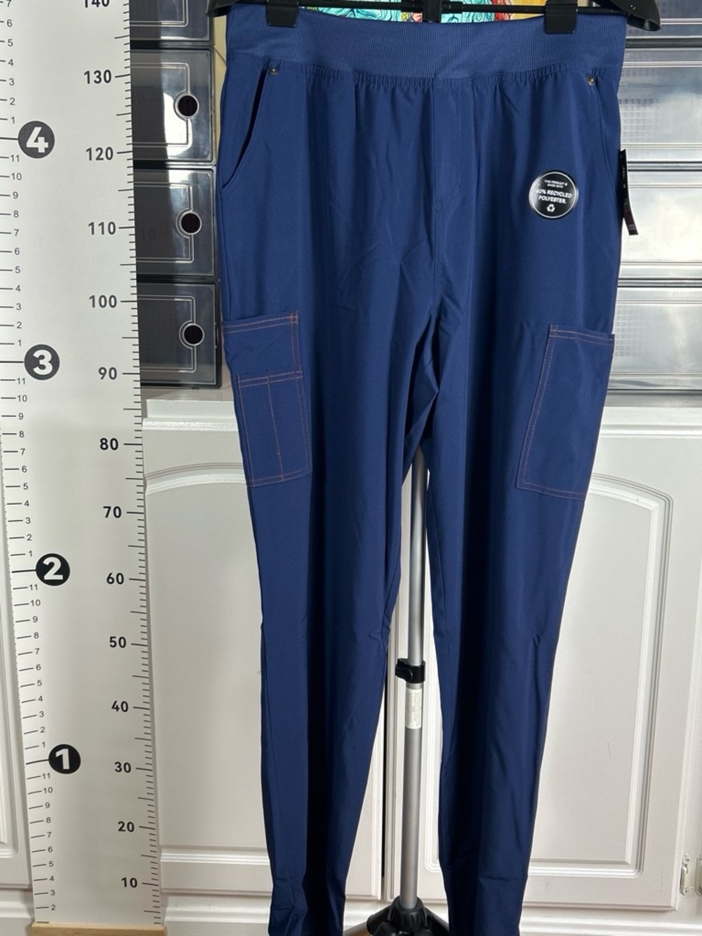 Men's Navy Utility Stretch Pants